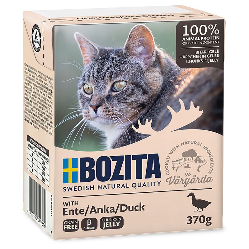 100809_pla_doggy_bozita_haeppchen_pute_jelly_370g_hs_01_0 Bozita (Бозіта) Cat шматочки в желе 6х370г – вологий корм для котів 100809 pla doggy bozita haeppchen pute jelly 370g hs 01 0