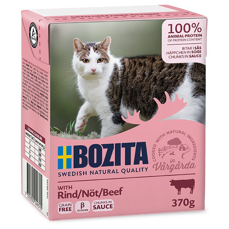 100903_pla_doggy_bozita_haeppchen_sosse_rind_370g_hs_01_4 Bozita (Бозіта) Cat шматочки в соусі 6х370г – вологий корм для котів 100903 pla doggy bozita haeppchen sosse rind 370g hs 01 4