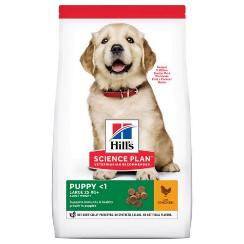 Hill’s Science Plan 14,5 кг - курка корм для цуценят великих порід 106011 pla hill s scienceplan puppy large chicken 14 5kg hs 01 6