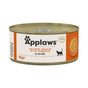 APPLAWS Natural Cat Food 6х156г - вологий котячий корм, 100% натуральних продуктів 1 71479 pla applaws cattin broth 6x156g chicken pumpkin hs 01 7