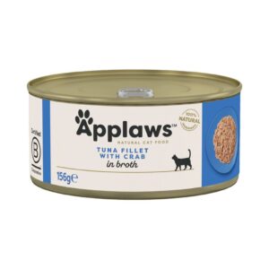 APPLAWS Natural Cat Food 6х156г - вологий котячий корм, 100% натуральних продуктів 235214 pla applaws cat tin 6x156g tuna crab hs 01 3