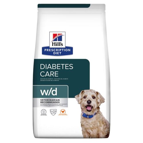 Hill’s Prescription Diet w/d 10 кг — дієтичний корм для собак для підтримки рівня глюкози та контролю ваги 242415 242414 pla hills prescriptiondiet wd diabetes care hundefutter huhn 4kg hs 01 6 1 e1695728832105