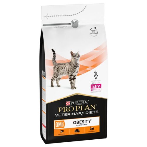 353798_pla_purina_proplan_vetdiets_feline_obesitymanagement_1_5kg_hs_01_3 Purina Veterinary Diets OM Obesity Management 5 кг - дієтичний корм для контролю ваги котів 353798 pla purina proplan vetdiets feline obesitymanagement 1 5kg hs 01 3 e1694966896359