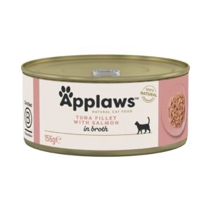 APPLAWS Natural Cat Food 6х156г - вологий котячий корм, 100% натуральних продуктів 362102 pla applaws cat tin in broth 6x156g thunfischfilet lachs hs 01 8