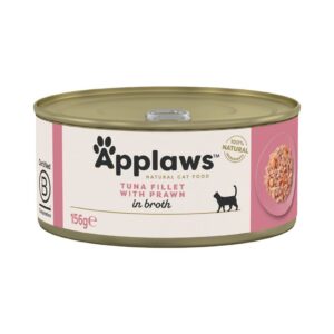 APPLAWS Natural Cat Food 6х156г - вологий котячий корм, 100% натуральних продуктів 413208 pla applaws cat tin 24x156g tuna with prawn hs 01 8