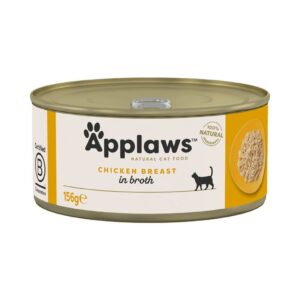 APPLAWS Natural Cat Food 6х156г - вологий котячий корм, 100% натуральних продуктів 413209 pla applaws cattin broth 6x156g chickenbreast hs 01 5