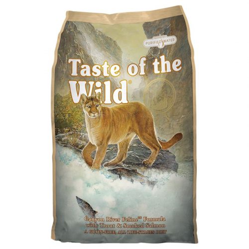 Taste of the Wild 6,6 кг - форель та лосось беззерновий корм для котів 50039 PLA Taste of the Wild Canyon River Feline 2 27 kg 5 e1527159289142