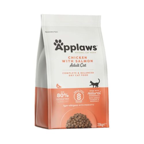 56986_pla_applaws_huhnchen_lachs_katzenfutter_7_5kg_hs_01_3 APPLAWS CAT Adult Chicken & Salmon 7,5 кг - беззерновий сухий корм з куркою та лососем для дорослих котів 56986 pla applaws huhnchen lachs katzenfutter 7 5kg hs 01 3 1 e1741169206496