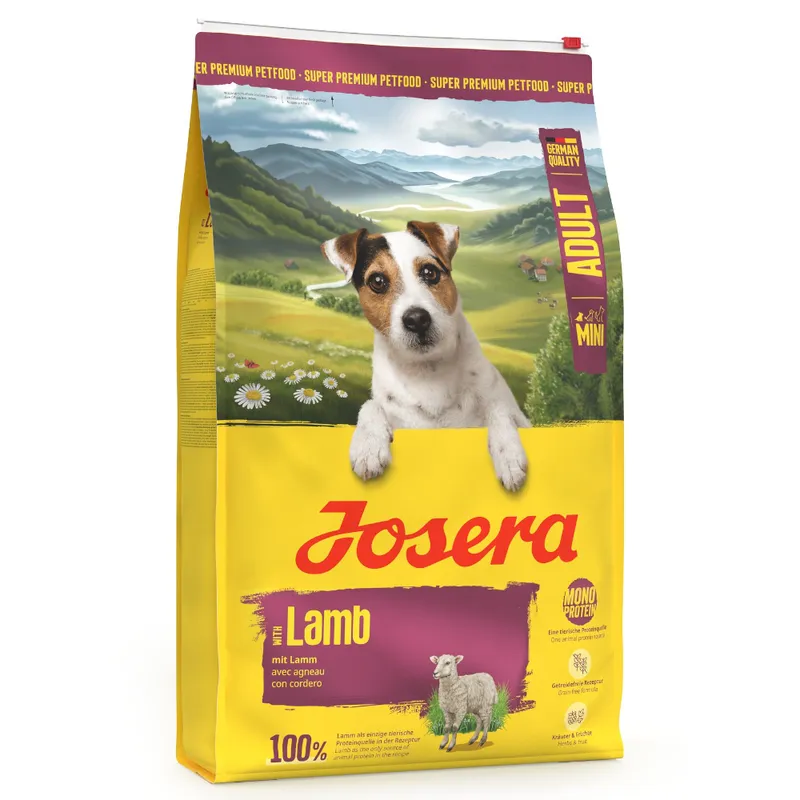 607717_pla_josera_mini_adult_lamm_12_5kg_3 Josera (Йозера) беззерновий корм для дорослих собак дрібних порід 607717 pla josera mini adult lamm 12 5kg 3