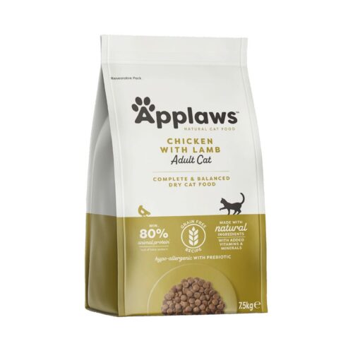 68120_pla_applaws_adult_huhn_lamm_7_5kg_hs_01_5 APPLAWS CAT Adult Chicken & Lamb 7,5 кг - беззерновий сухий корм з куркою та ягнятиною для дорослих котів 68120 pla applaws adult huhn lamm 7 5kg hs 01 5 1 e1741169255753