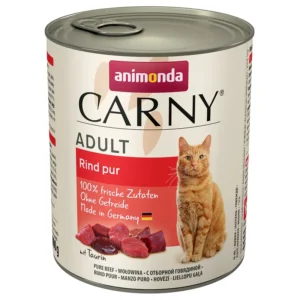 Animonda (Анімонда) Carny Adult 6х800 г – вологий корм для дорослих котів 69130 pla animonda carny adult rind pur 800g hs 01 9