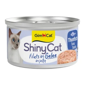 Вологий корм GimCat ShinyCat для котів в консервах в желе (Різні смаки) 6х70г 69851 pla gimborn gimcat shiny cat jelly thunfisch hs 01 6