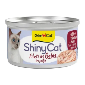 Вологий корм GimCat ShinyCat для котів в консервах в желе (Різні смаки) 6х70г 69901 pla gimborn gimcat shiny cat jelly huhn thunfisch 8