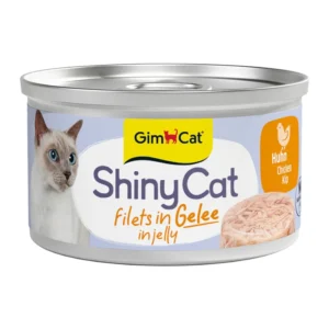 Вологий корм GimCat ShinyCat для котів в консервах в желе (Різні смаки) 6х70г 69902 pla gimborn gimcat shiny cat jelly huhn 9
