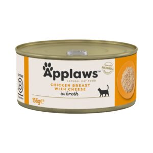 APPLAWS Natural Cat Food 6х156г - вологий котячий корм, 100% натуральних продуктів 71475 pla applaws cattin broth 6x156g chicken cheese hs 01 5