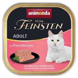 Animonda (Анімонда) Vom Feinsten Adult 30х100 г (асорті смаків) – вологий преміум корм для дорослих котів 83203 animonda vomfeinsten adult mitputenherzen 100g hs 02 4 Animonda (Анімонда) Vom Feinsten Adult 30х100 г (асорті смаків) – вологий преміум корм для дорослих котів 83203 animonda vomfeinsten adult mitputenherzen 100g hs 02 4