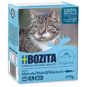 Bozita (Бозіта) Cat шматочки в желе 6х370г – вологий корм для котів 99992 pla doggy bozita haeppchen makrele jelly 370g hs 01 0 Bozita (Бозіта) Cat шматочки в желе 6х370г – вологий корм для котів 99992 pla doggy bozita haeppchen makrele jelly 370g hs 01 0