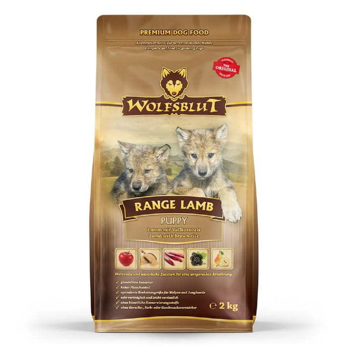 Sucha-karma-dla-szczeniaka-Wolfsblut-Dog-Range-Lamb-Puppy---jagniecina-i-ryz-2kg Wolfsblut (Вольфсблут) Range Lamb Puppy 12,5 кг – сухий корм з ягням для цуценят всіх порід від відлучення від матері Sucha karma dla szczeniaka Wolfsblut Dog Range Lamb Puppy jagniecina i ryz 2kg