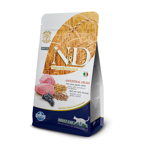 a3fdd4d92dc91ba26632f855794268497ca169ea FARMINA N&D Low Grain Lamb & Blueberry Adult 5 кг a3fdd4d92dc91ba26632f855794268497ca169ea