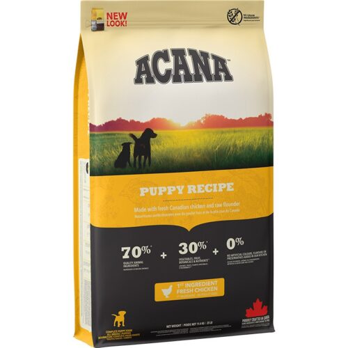 acana-puppy-and-junior-heritage-114kg ACANA (Акана) 17 кг - курча беззерновий корм для цуценят усіх порід acana puppy and junior heritage 114kg 1 e1699187750873
