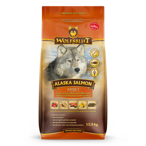 alaska Wolfsblut (Вольфсблут) Alaska Salmon Adult 12,5 кг – сухий корм з лососем для собак з алергією alaska 1 e1679565662330
