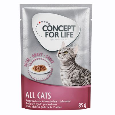 concept_fr_allcats_souse Concept for Life All Cats для дорослих котів всіх порід в паучах 48х85г concept fr allcats souse