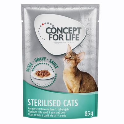 concept_fr_sterilisedcat_souse Concept for Life Sterilised Cats для стерилізованих котів в паучах 48х85г concept fr sterilisedcat souse