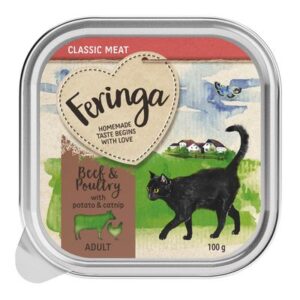 Feringa Classic Meat Menu - вологий корм для котів в боксах (Різні смаки) feringa box1