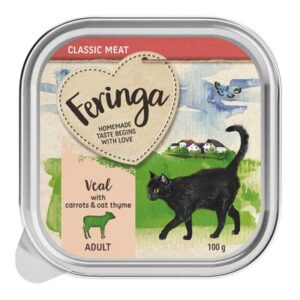 Feringa Classic Meat Menu - вологий корм для котів в боксах (Різні смаки) feringa box5