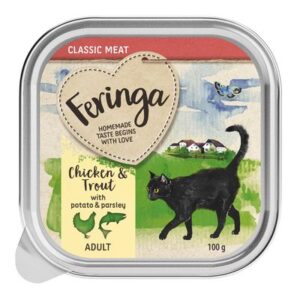 Feringa Classic Meat Menu - вологий корм для котів в боксах (Різні смаки) feringa box8