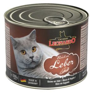 Leonardo All Meat - вологий корм для дорослих котів в банках (Різні смаки) leonardo200g 4