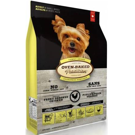 oven_b_small_adult_chicken Сухий корм для собак OBT Oven Baked Tradition Dog Adult Small Breed with chicken - для малих порід з курятиною oven b small adult chicken