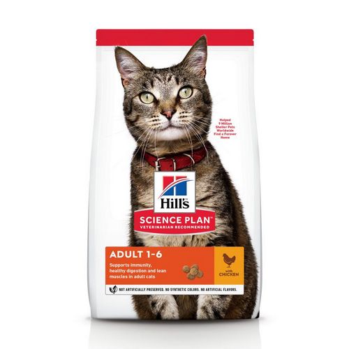pl_cat_adult_chicken_ongoing_front_packaging_6 Hill’s Science Plan курка 10 кг - корм для дорослих котів pl cat adult chicken ongoing front packaging 6