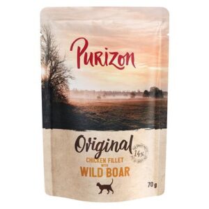 Purizon Adult Original - вологий беззерновий корм для дорослих котів в паучах (Різні смаки) purizon original3